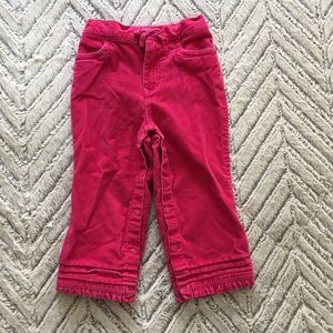 3 for $15 Tommy Hilfiger Ruffle Hem Cords 18-24 mo